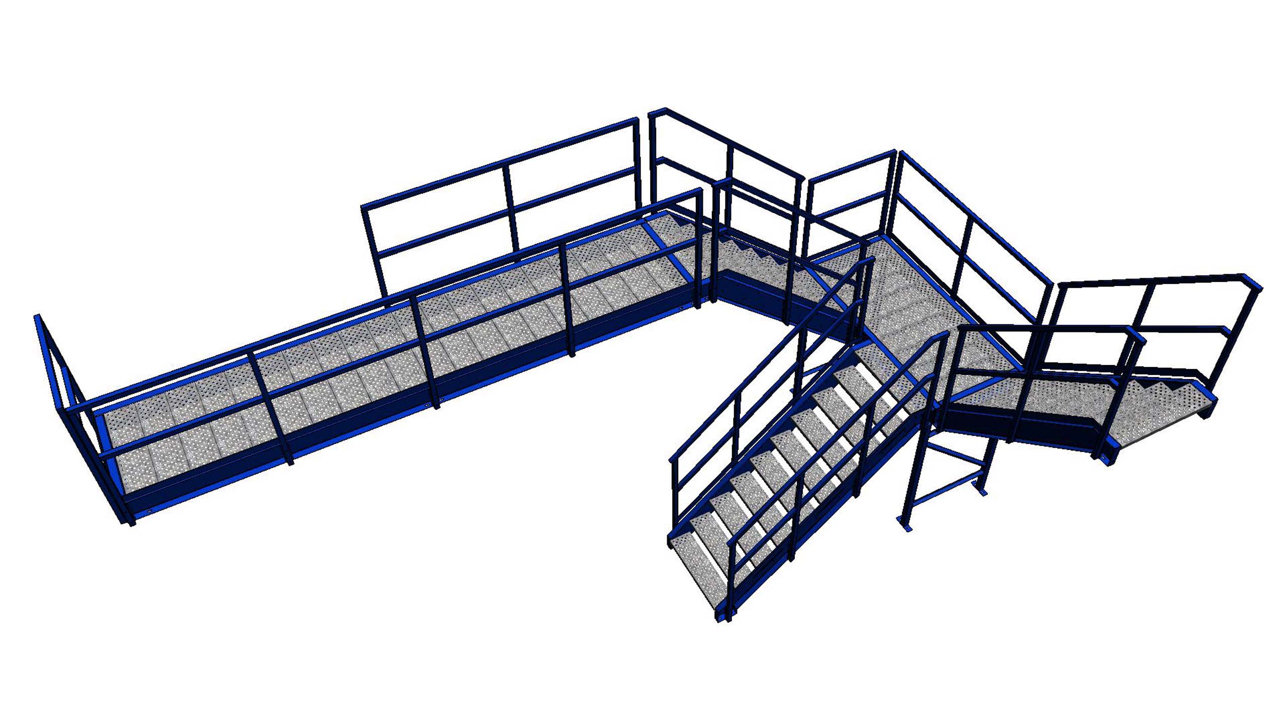 WTB Trappen | Maatwerk fabriek trappen met een bordes